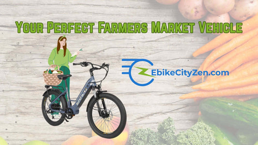 EbikeCityZen offers your perfect farmers market vehicle