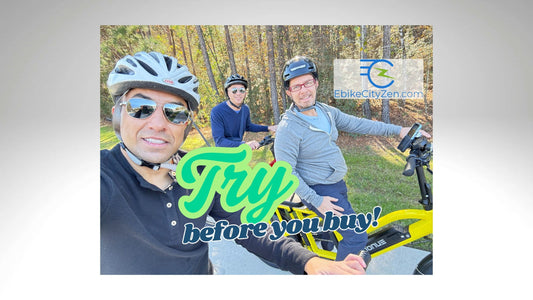 EbikeCityZen Try Before You Buy Free At-home Ebike Test Ride