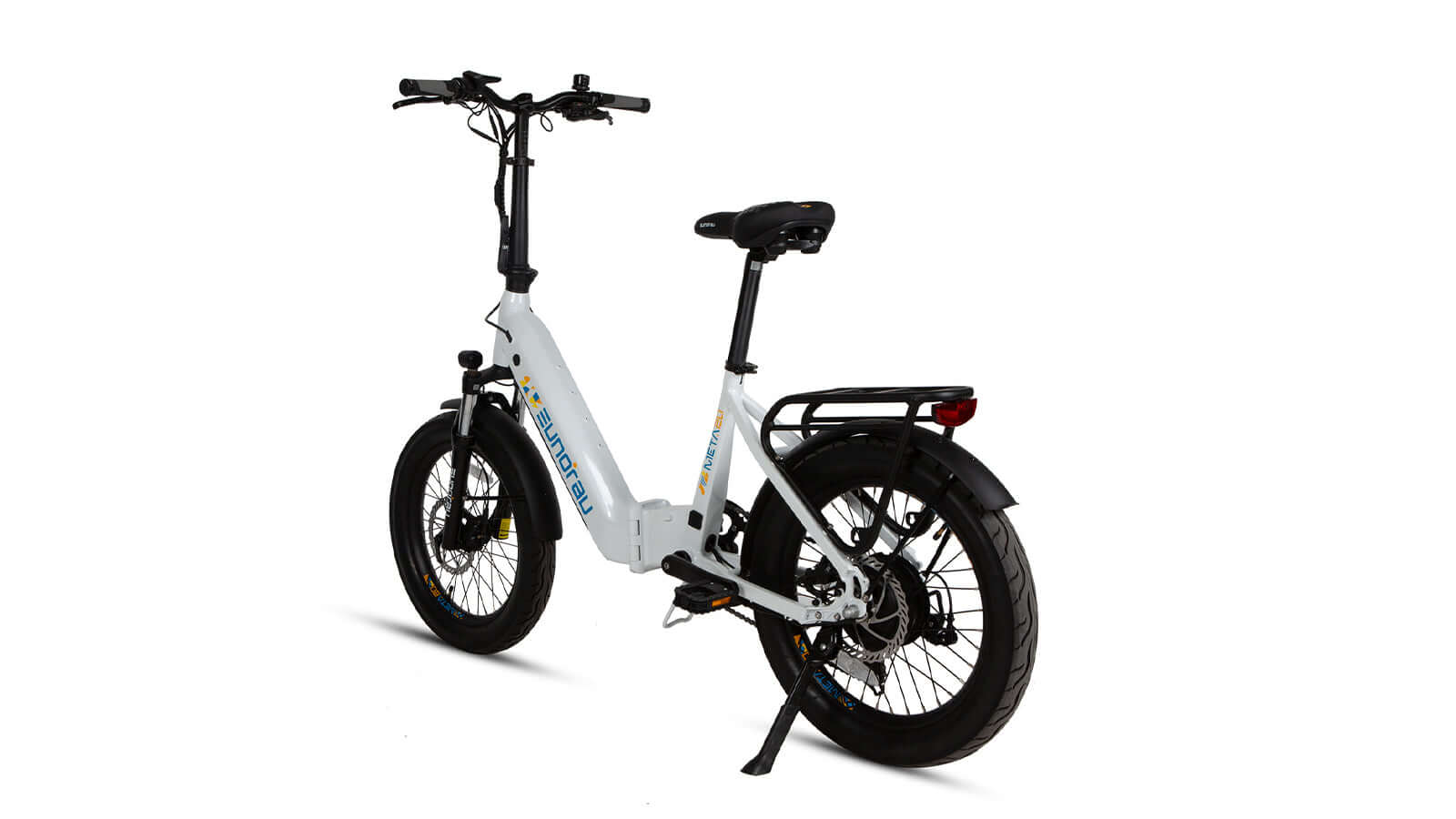 EUNORAU META Foldable ebike rear qtr view