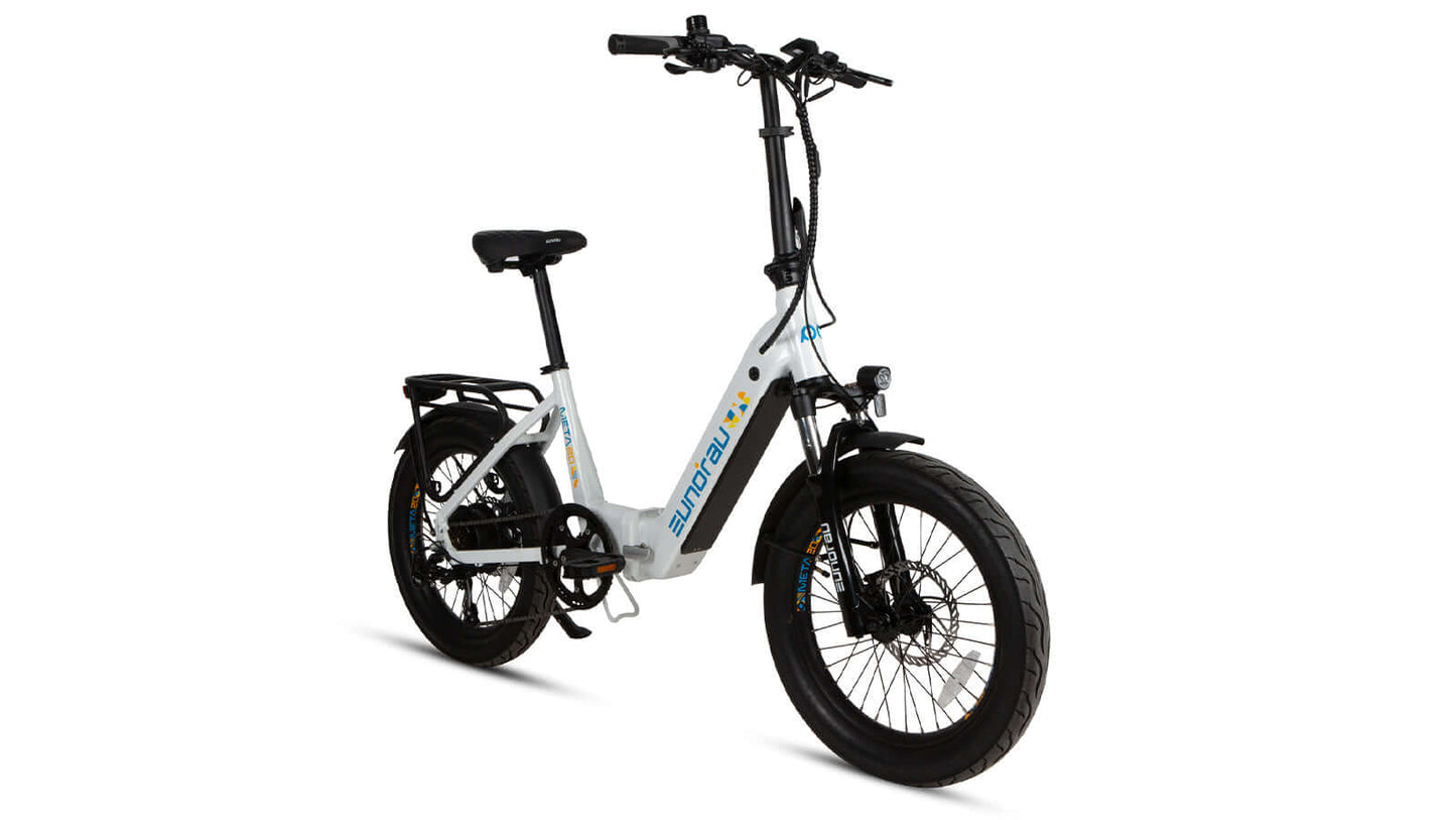 EUNORAU META Foldable ebike front qtr view