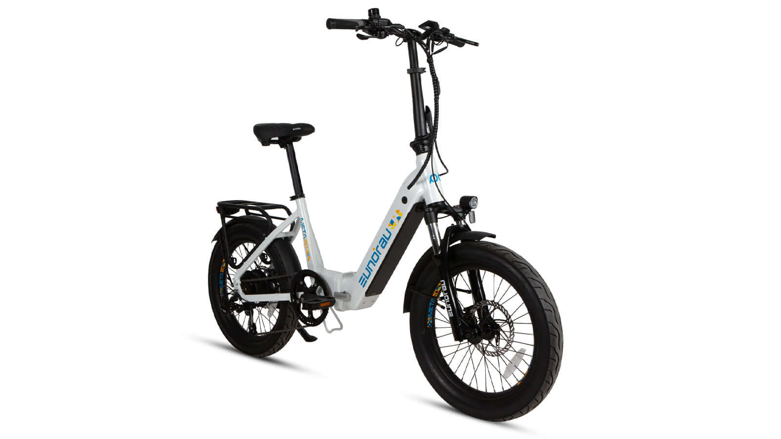 EUNORAU META Foldable ebike front qtr view