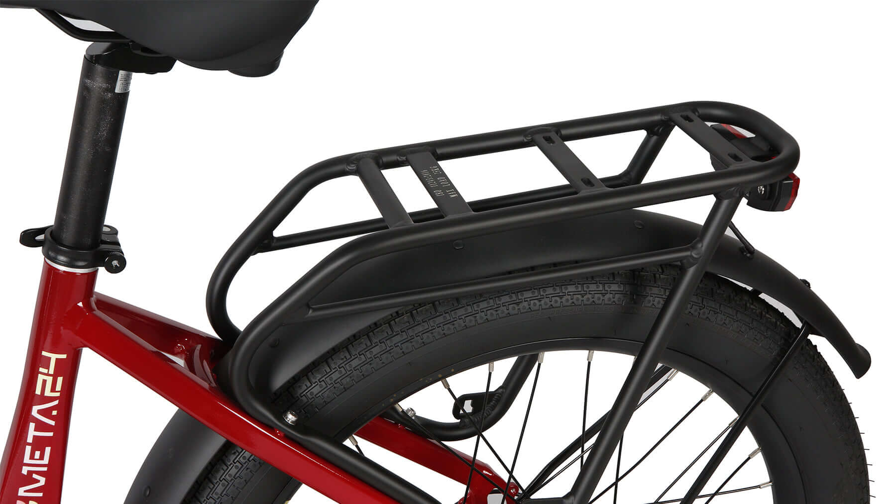 EUNORAU META Ebike rear rack detail