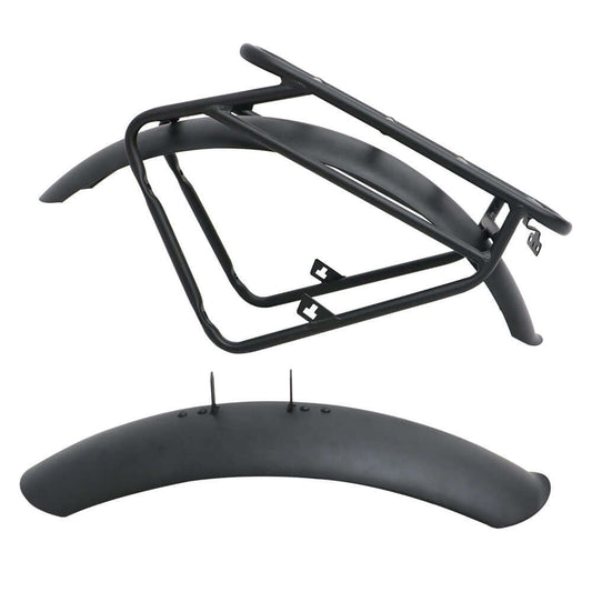 Rack & Fender Set For Eunorau FAT-HS DEFENDER-S and FAT-AWD 2.0 side view