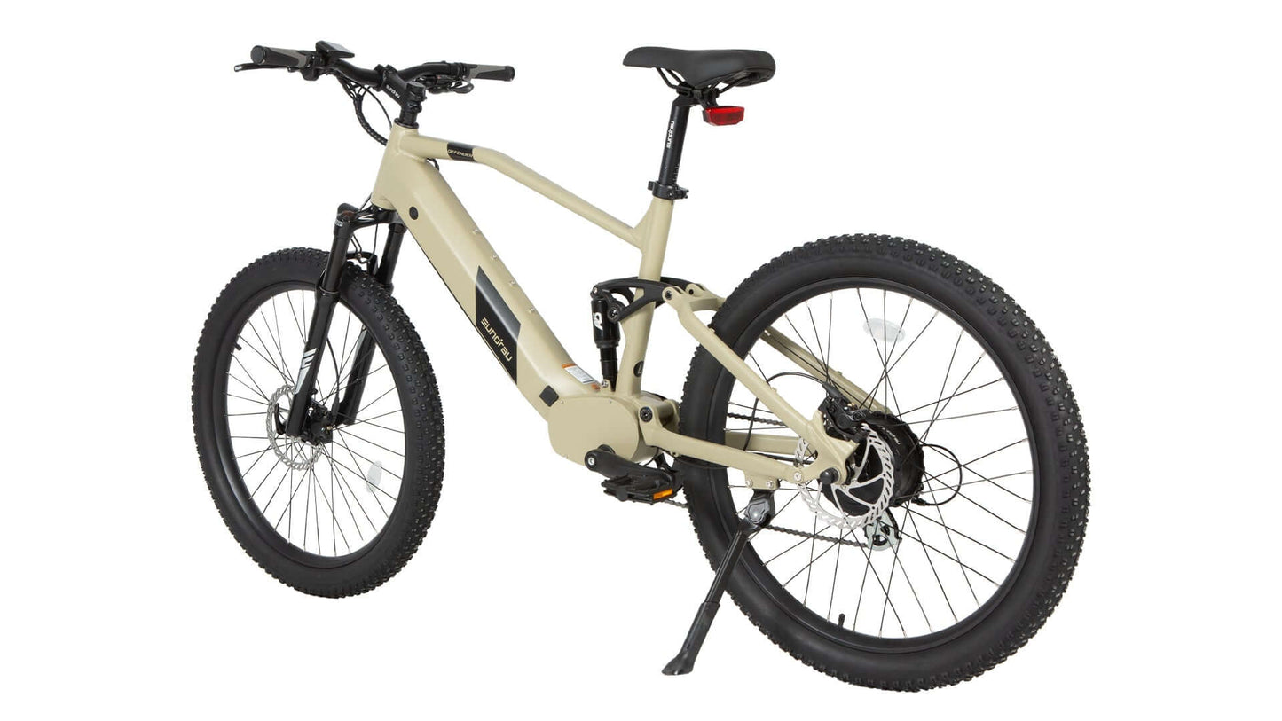 EUNORAU DEFENDER ebike rear qtr view