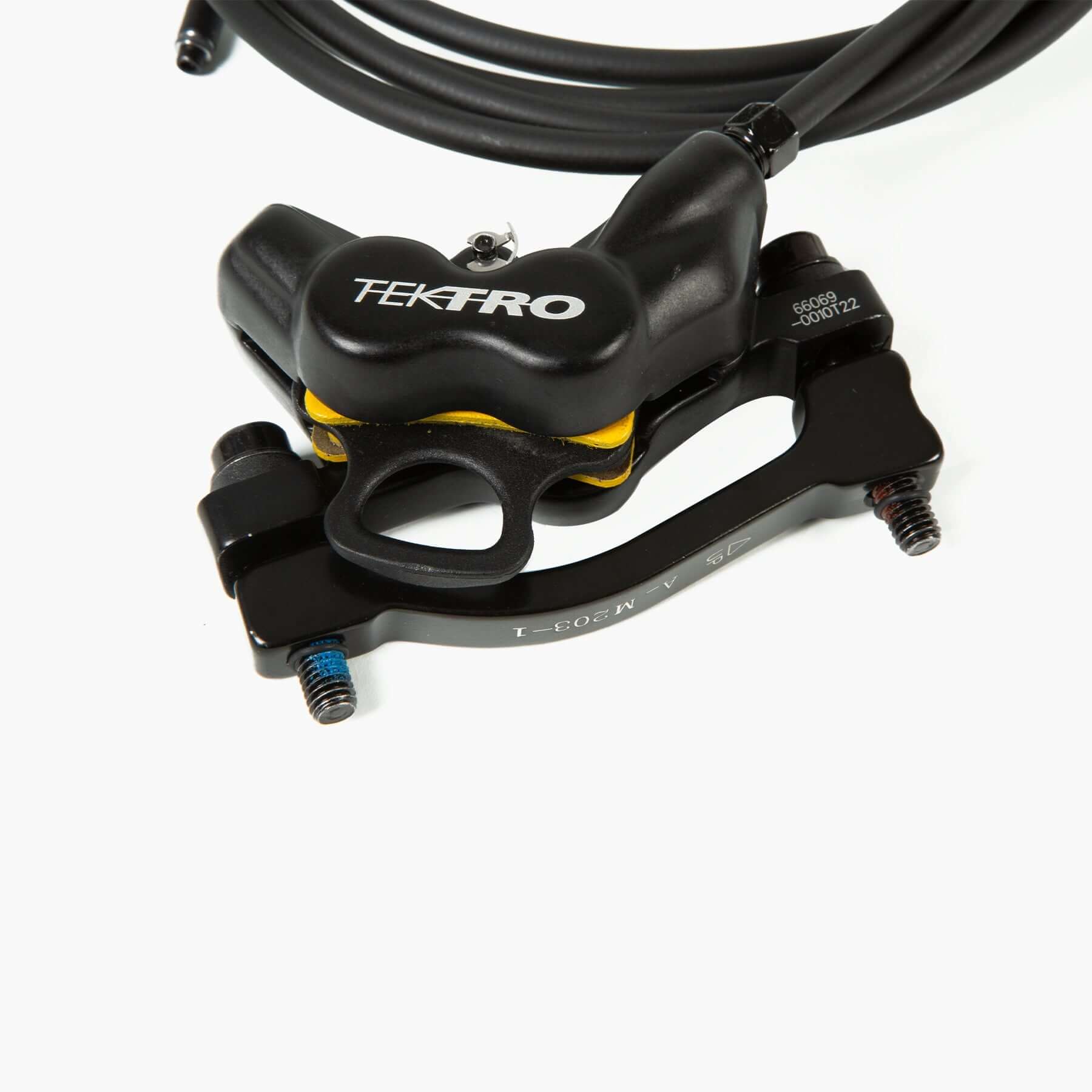 TEKTRO 4 Pistons Hydraulic Brake Set with 203MM Disc Brake Rotor caliper