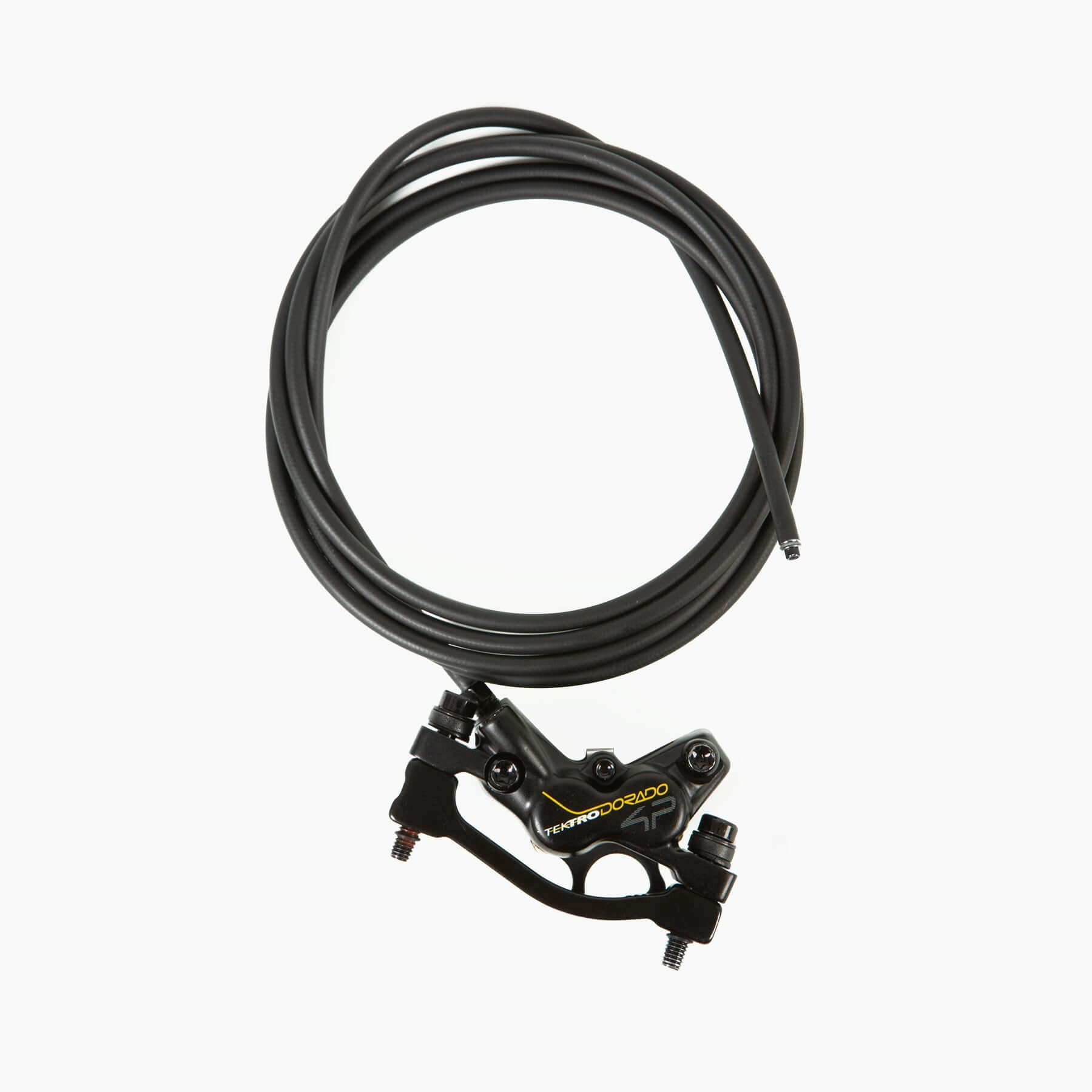TEKTRO 4 Pistons Hydraulic Brake Set with 203MM Disc Brake Rotor cables