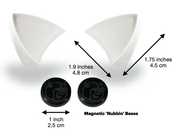 Helmet Flair MagNeatOhz cat ears measurements and specifications