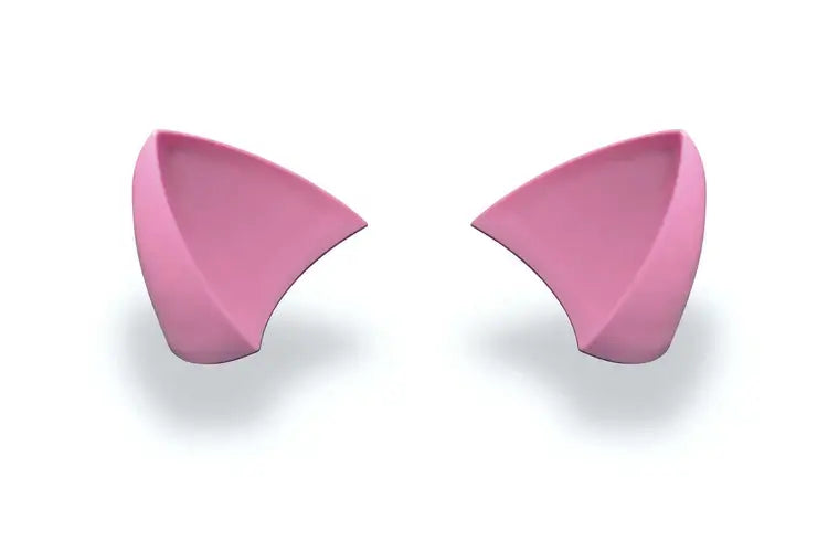 Helmet Flair MagNeatOhz pink cat ears close up