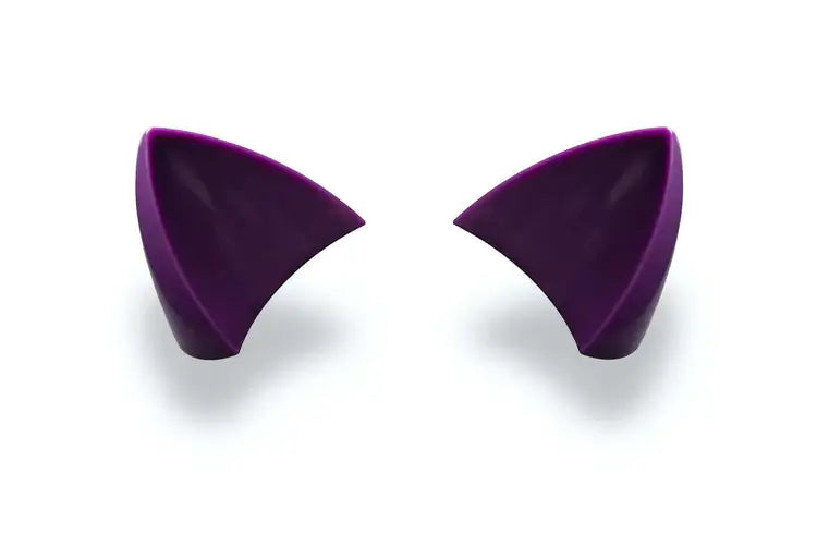 Helmet Flair MagNeatOhz purple cat ears close up