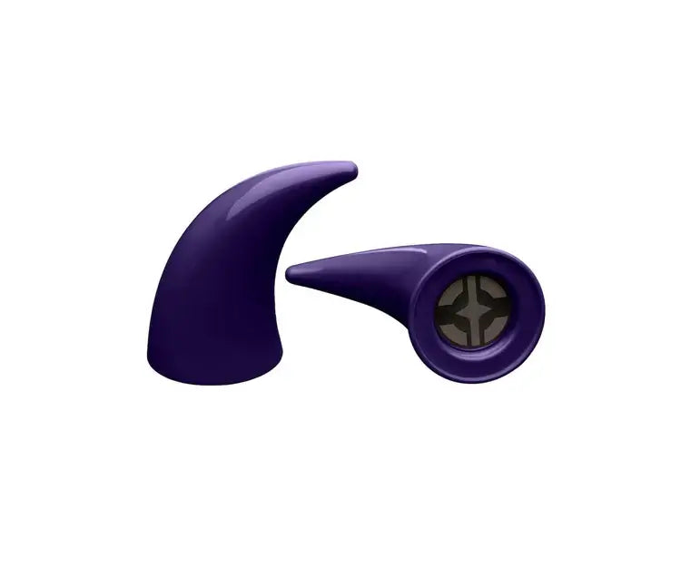 Helmet Flair MagNeatOhz purple devil horns detail