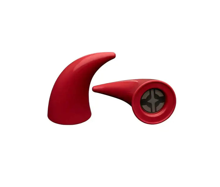 Helmet Flair MagNeatOhz red devil horns detail