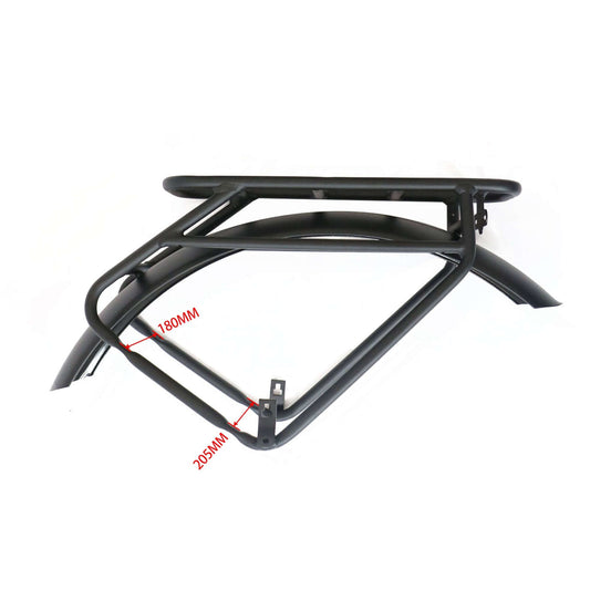 Eunorau SPECTER-S Rack & Fender Set side view of rear rack