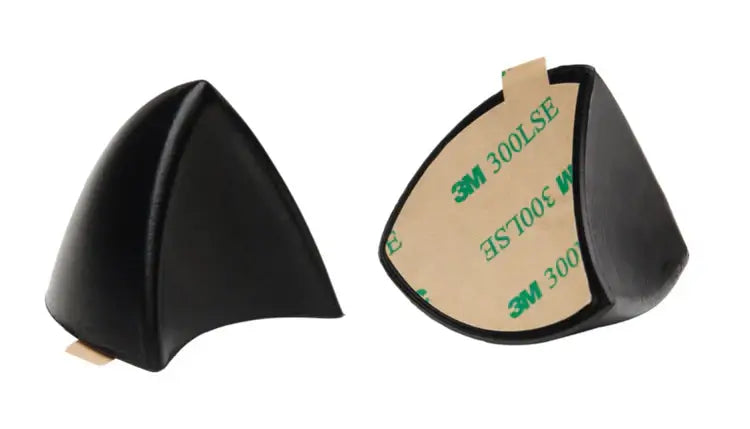 helmet flair softeez black cat ears close up