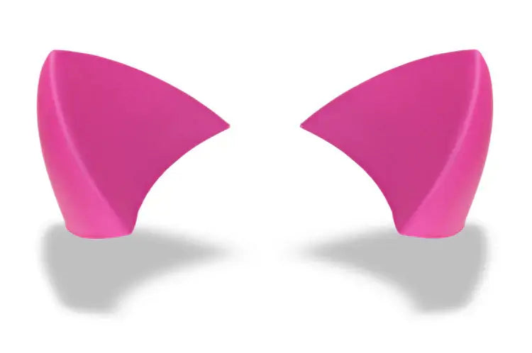 helmet flair softeez purple cat ears detail