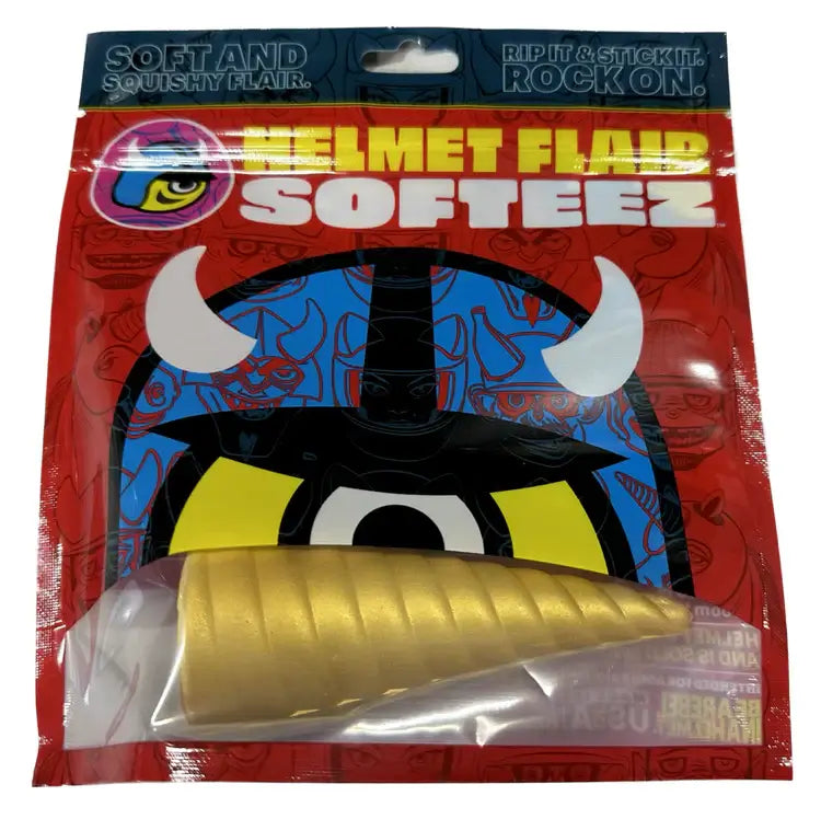 helmet flair softeez unicorn horn package