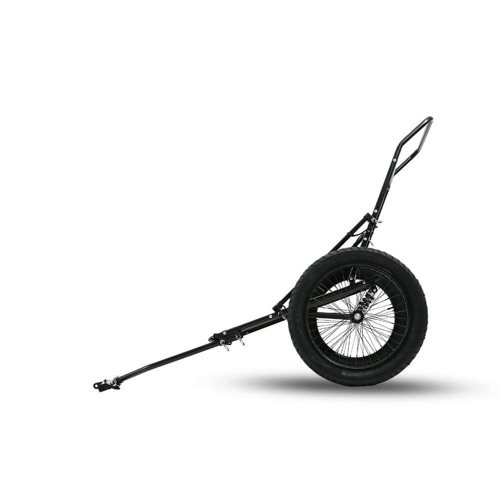 Two Wheel Ebike Trailer side view