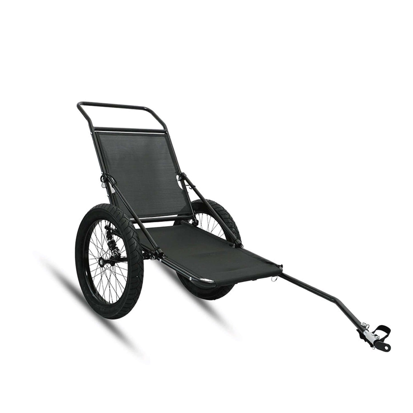 Two Wheel Ebike Trailer front qtr view