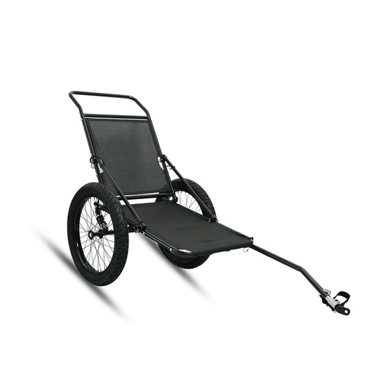 Two Wheel Ebike Trailer front qtr view