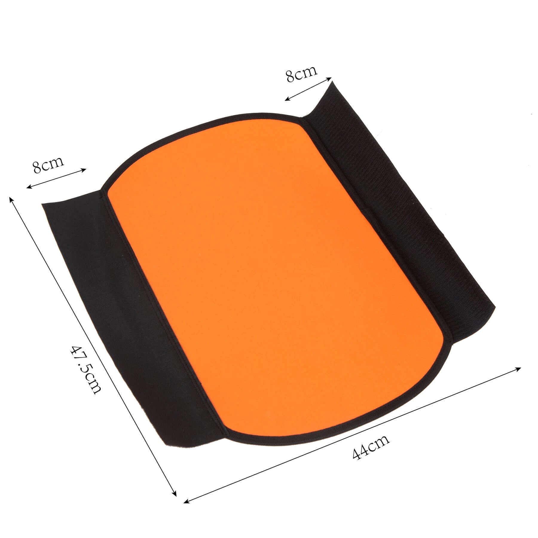 EUNORAU Thermal Electric Bike Downtube Battery Wrap interior with dimensions