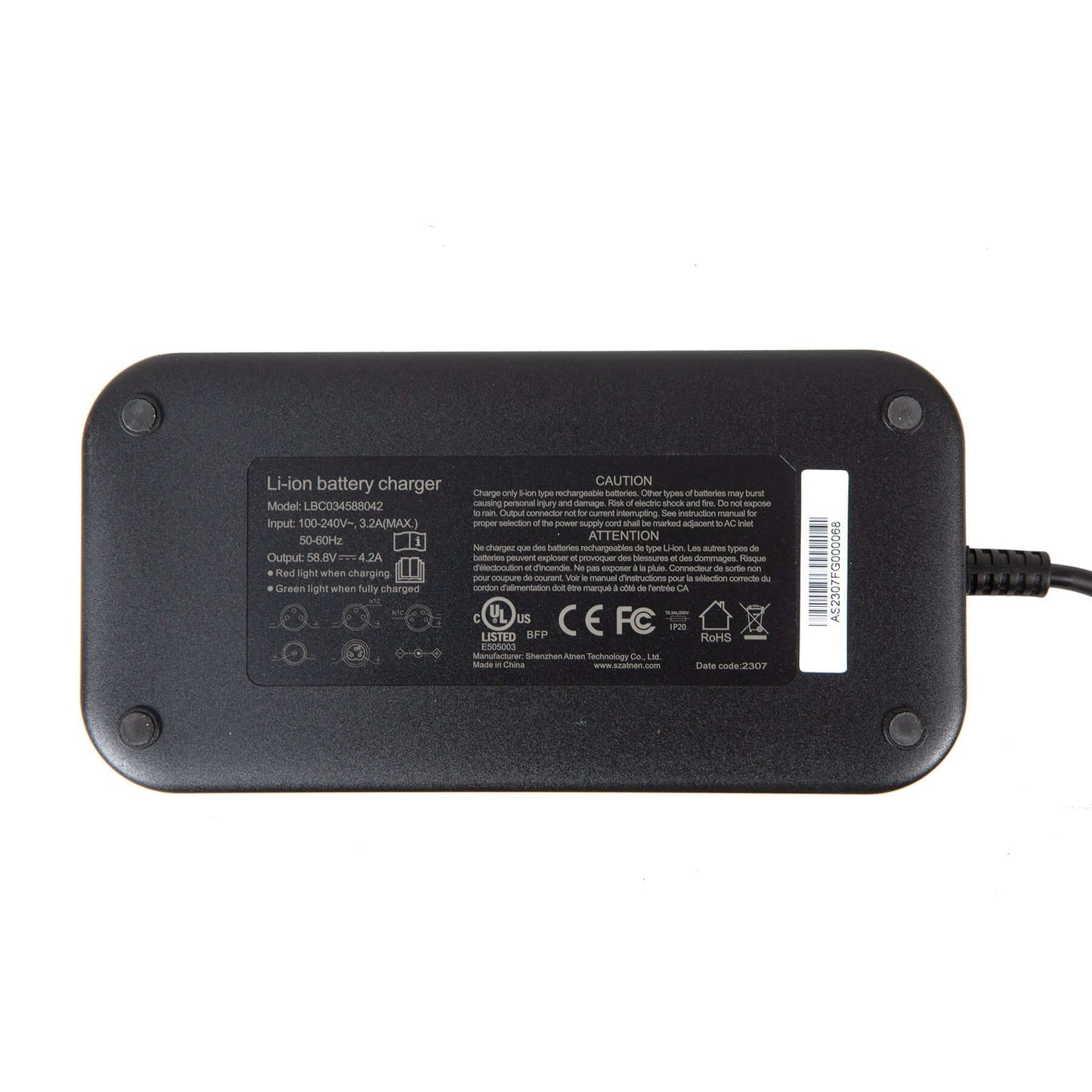 Extra Fast Charger for Eunorau FLASH Ebike - 52V4A