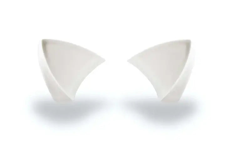 Helmet Flair MagNeatOhz white cat ears close up