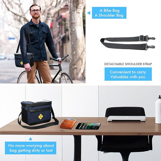 Waterproof Handlebar Bag – Smart, Stylish Storage for City Ebikers