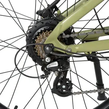 EUNORAU DEFENDER ebike rear gears close up