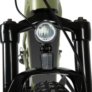EUNORAU DEFENDER ebike headlight detail
