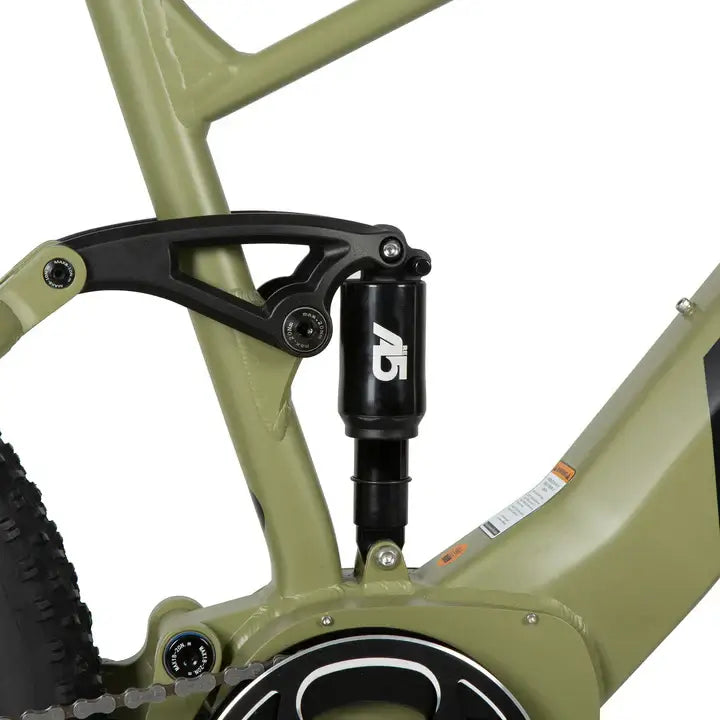 EUNORAU DEFENDER ebike rear suspension detail