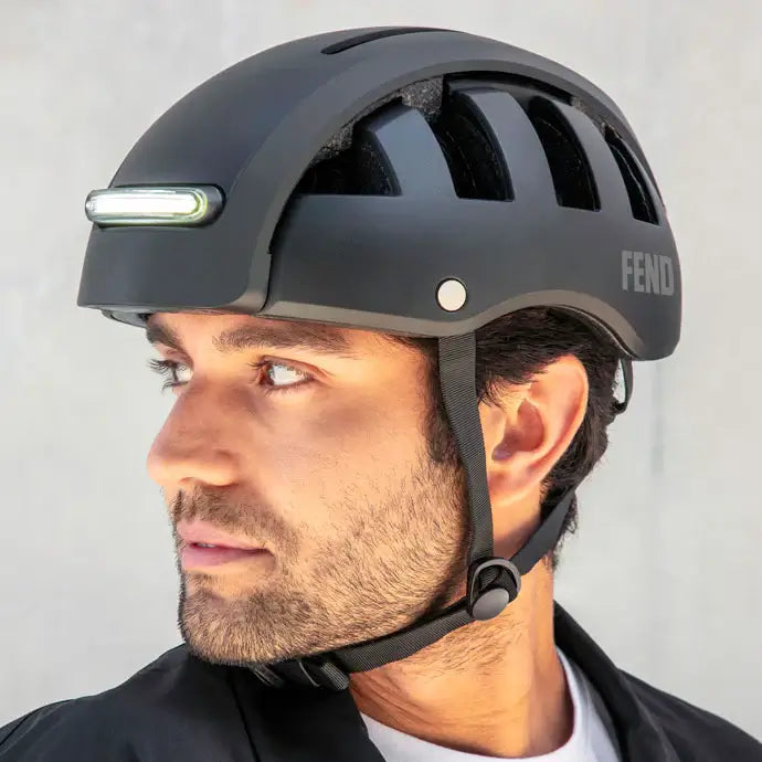 EbikeCityZen.com FEND Super | Folding Ebike Helmet With LED lights