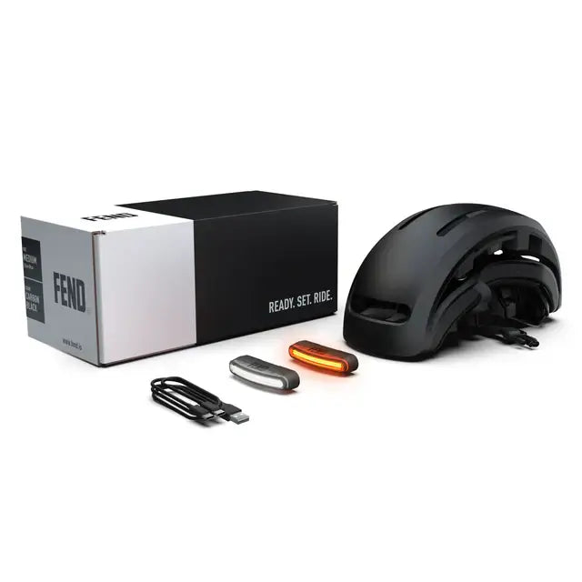 EbikeCityZen.com FEND Super | Folding Ebike Helmet With LED lights