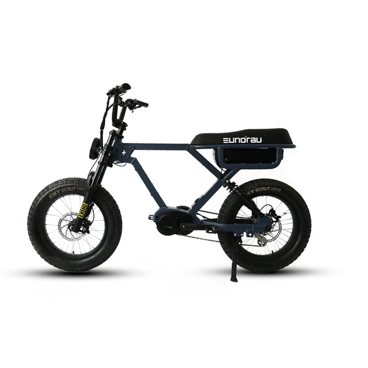 EUNORAU Flash Foot Plates Pedals Set shown installed on the Flash Ebike