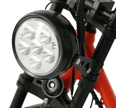 EUNORAU JUMBO Scooter head lamp close up