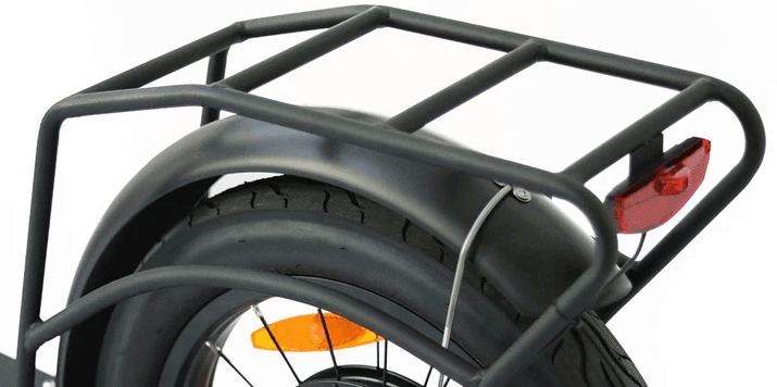 EUNORAU JUMBO Scooter rear cargo rack close up
