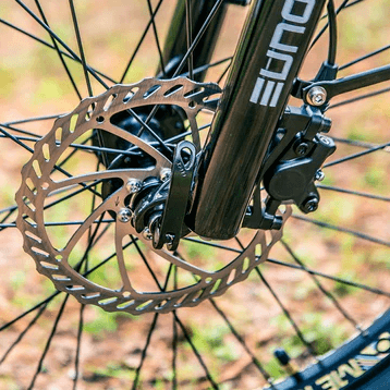 EUNORAU META Ebike front rotor detail