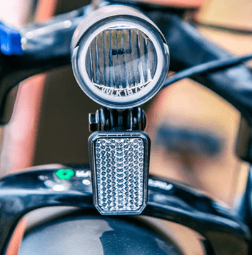 EUNORAU META Ebike front headlamp detail