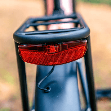 EUNORAU META Ebike rear tail light detail