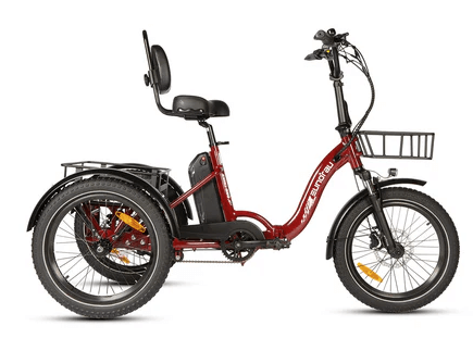 Eunorau new-trike red side view
