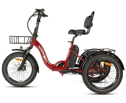 Eunorau new-trike red side view