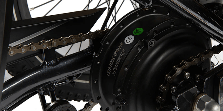 EUNORAU ONE-TRIKE motor detail