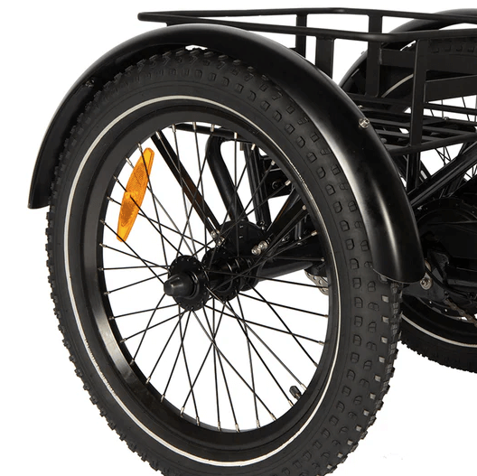 EUNORAU ONE-TRIKE rear wheel detail