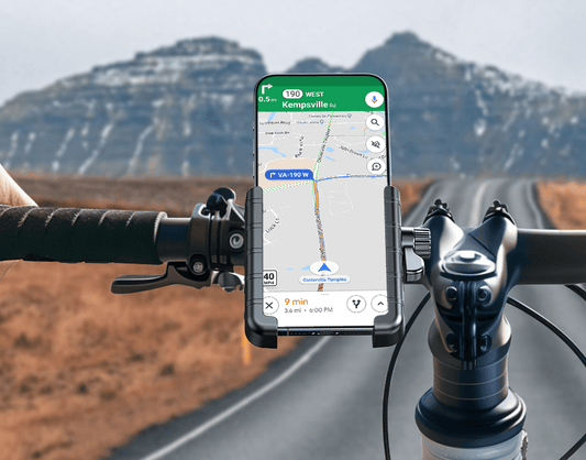 EbikeCityZen.com Cell Phone Holder For Ebike Handlebar