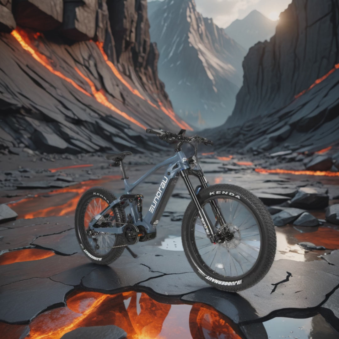 EUNORAU SPECTER-S 2024 EUNORAU SPECTER-S 2024 Ebike shown on a generated mountain background