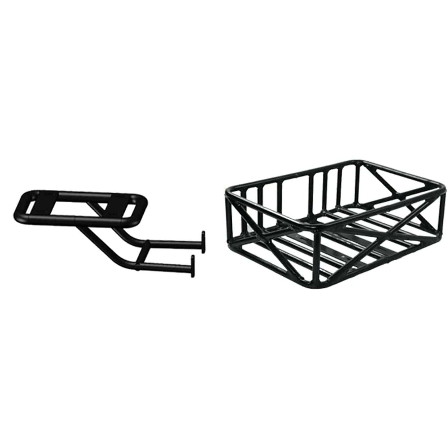 EUNORAU FLASH Rear Rack and Basket Kit full kit contents