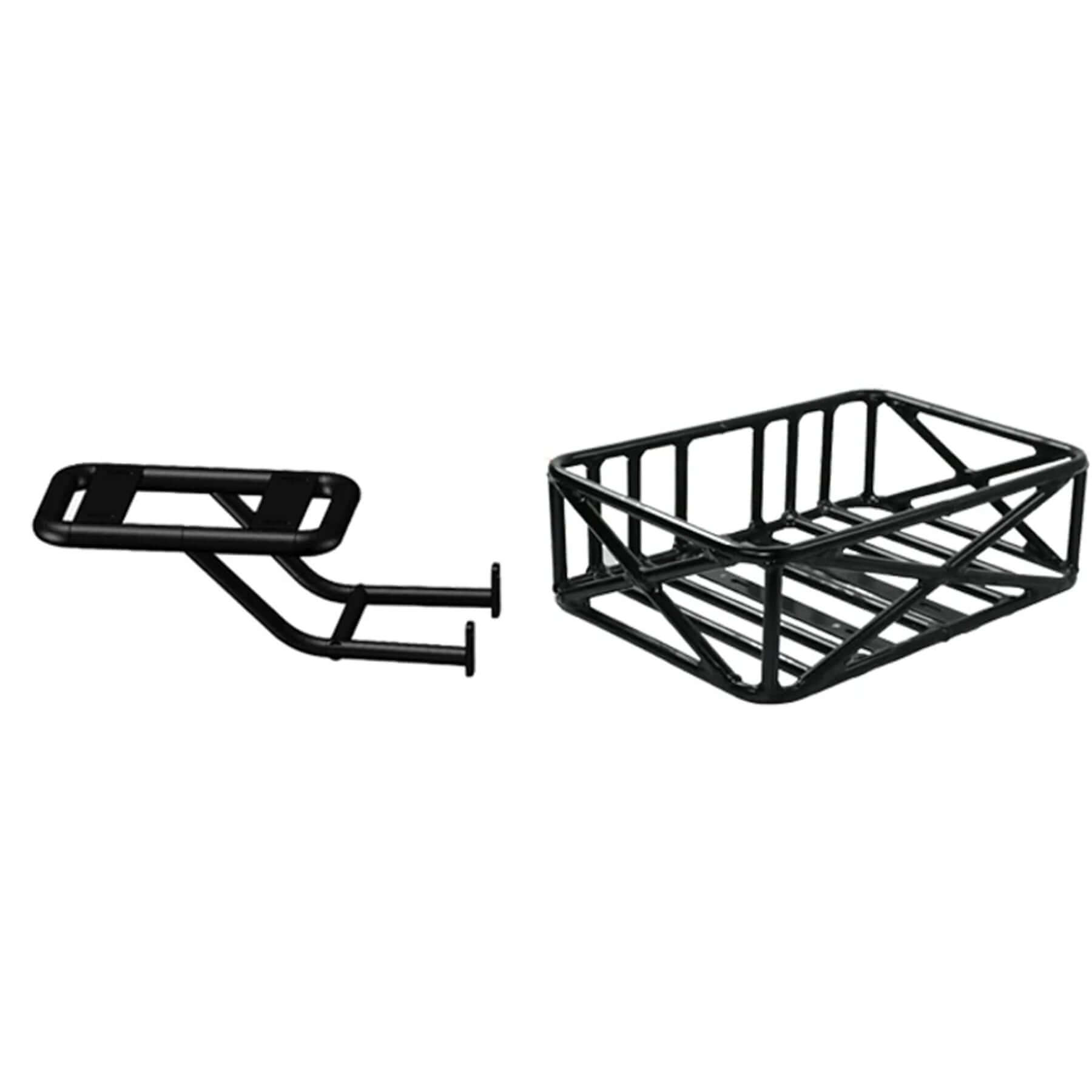 EUNORAU FLASH Rear Rack and Basket Kit full kit contents