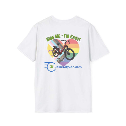 Ride Me - I'm Easy EbikeCityZen Pride T-shirt