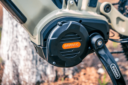 EUNORAU SPECTER-S 2024 EUNORAU SPECTER-S 2024 Ebike close up of Bafang mid-drive motor