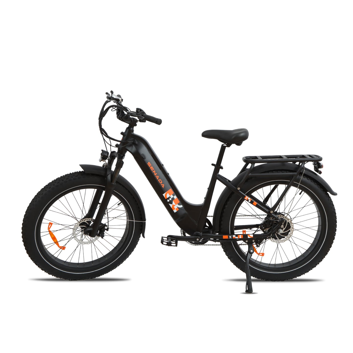 SENADA MAYOR Premium All-terrain Fat Tire EBike side view