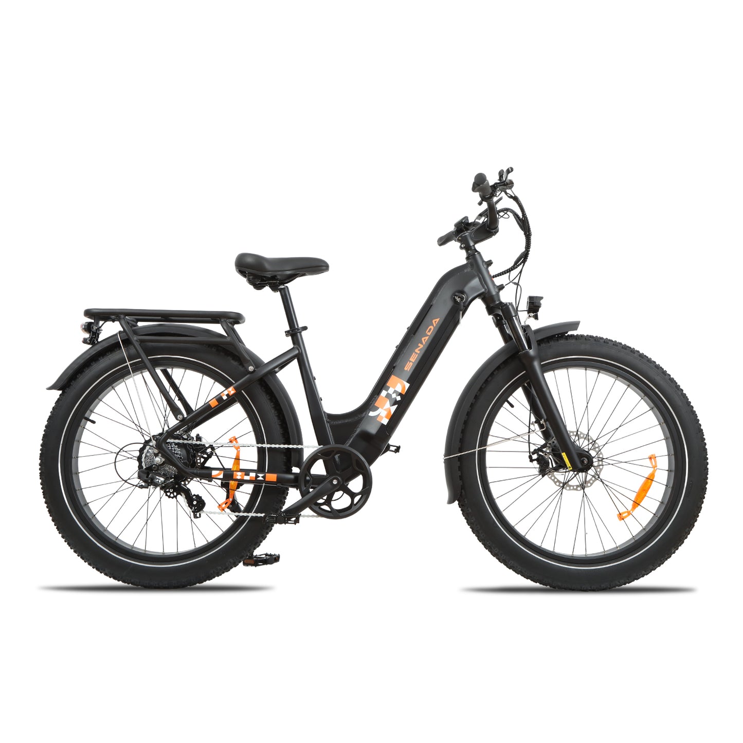 SENADA MAYOR Premium All-terrain Fat Tire EBike side view