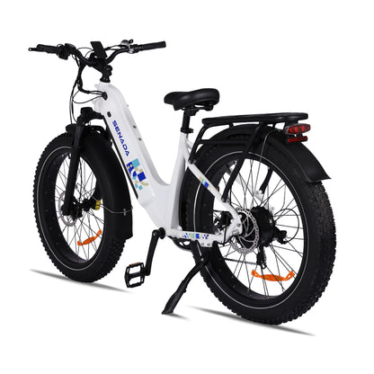 SENADA MAYOR Premium All-terrain Fat Tire EBike rear view